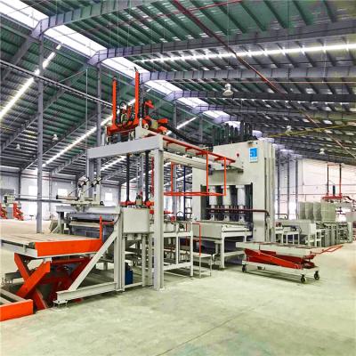 China Factory Short Cycle MDF Press Machine/MDF Laminating Melamine Laminating Press Line/MDF Hot Laminating Line for sale