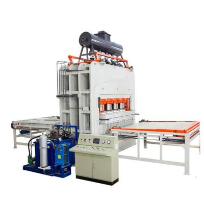 China Factory Sale Hot Press Melamine Hot Laminating Machine For MDF Short Cycle Laminating Hot Press Line for sale