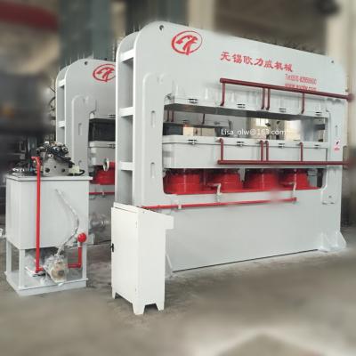 China Factory Lamination Press Machine For MDF Profile For Flooring And Doors for sale