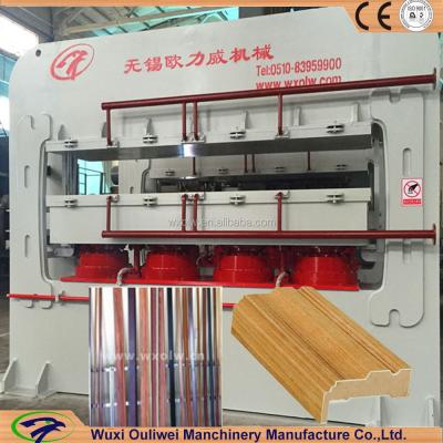 China factory door frame press machine for wooden door production line for sale