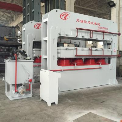 China Factory molding/wooden door frame line hot press machine/wooden hot press machine for sale