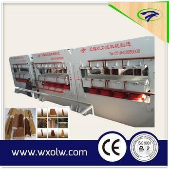 China factory compression press machine press/melamine wood veneer/melamine lamination press for sale