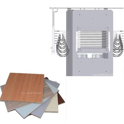 China Factory 10 layers hot press machine for plywood board for sale