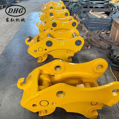 China 15 Ton Excavator Excavator Attachment Double Locking Hydraulic Quick Hitch Coupler For 8 Ton 15 Ton 20 Ton for sale