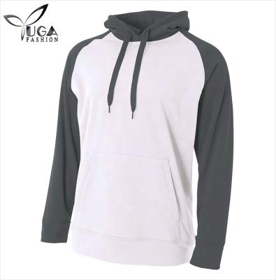 China Wholesale Custom Men Sports Color Block Logo Men Sports Color Block Anti-Wrinkle Long Gym Sweatshirts Leisure Fleece Hoodie for sale