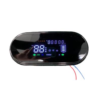 China Electric Tricycle Bike Factory Direct Sale Customized Solutions LED Display Power Indicator Motorcycle Meter for sale