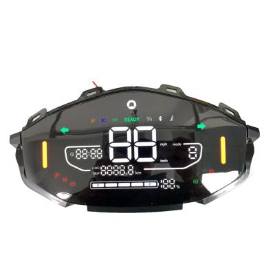 China Complete Electric Bike Tricycle Support HMI Meter Display Tachometer Tachometer For Ebike for sale