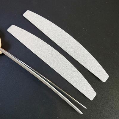 China Reusable Sandpaper Stainless Steel Nail Folder Replacement Metal With Replaceable Sandpaper Foot Pads Stainless Nail Folder for sale