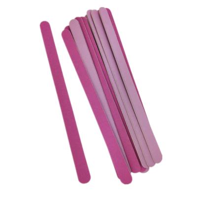 China Disposable Nail File Manufacturer Wood+sandpaper Nail File 2mm Thickness Best Wholesale Price for sale