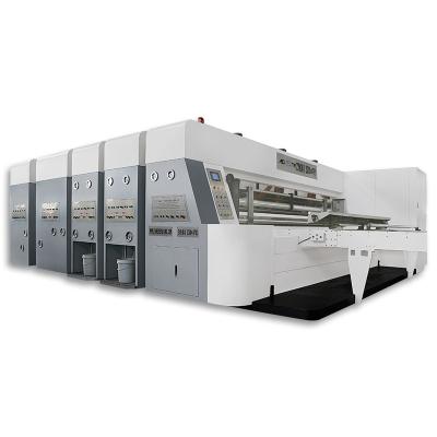 China Model ZYKM II (Elephant Factory Size) High Speed ​​Fully Automatic Printing Slotting Die Cutting Machine 2000mmx4700mm for sale