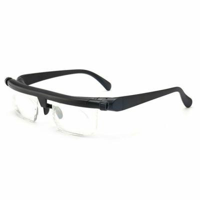 China Male Female Correction Gafas Binocular Glass Focus Myopia Reading Glasses Men Women Slim Adjustable Variable Strength Vision for sale