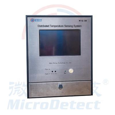 China Industrial Place 4 Channels Linear Fiber Optic Heat Detection DTS Distributed Temperature Sensing Controller for sale