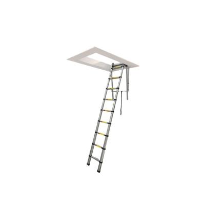 China 2020 High Quality Telescopic Attic Ladders Folding Ladders 2.6 Meters For Apartment for sale