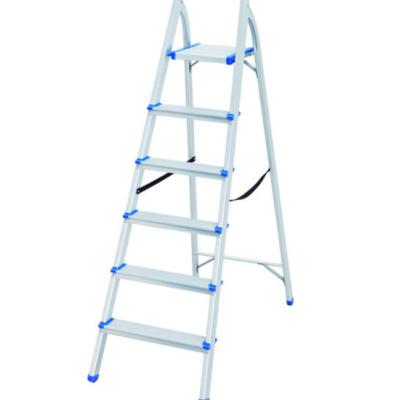 China 2020 Folding Ladders 6 Step Household Folding Aluminum Step Ladder for sale