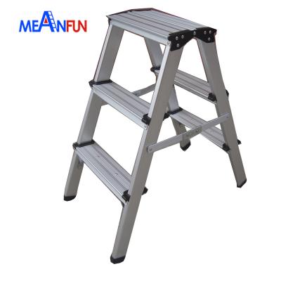 China 2020 folding ladders EN131 foldable step ladders used for double library step ladder for sale