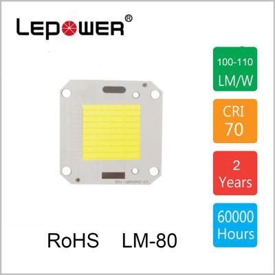 China INGAN 50W led chip 100-110lm/w flip chip led 40*46mm for sale