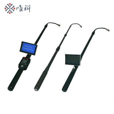 China PAN-TILT CCTV Camera Batter Operated 5m Portable Telescopic Pole Inspection Camera with DVR and 5 Inch LCD Monitor Pole WD Inspection for sale