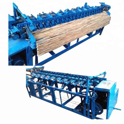 China Trade Assurance Bamboo Tubular Knitting Barrier and Reed Mat Weaving Machine Reed Screen Knitting Machine for sale