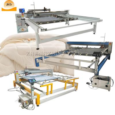 China Head Moved Long Arm Single Needle Sewing Machine For Quilts Industrial Single Head Embroidery Sewing Quilting Machine for sale