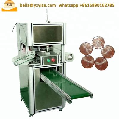 China Hotel Automatic Transparent Film Around Square Soap Packing Machine Soap Wrapping Machine For Sale for sale