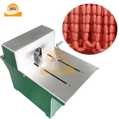 China Knotting Tying Machine Manual Stainless Steel Automatic Hand Rolling Sausage Tying Knotting Tying Machine Sausage Twist Tieder for sale