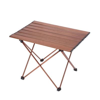 China Modern Hot Selling Light Weight Outdoor Portable Picnic Fish Camp Folding Aluminum Camping Table for sale