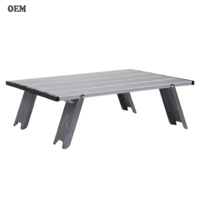 China Hot-selling Minimalist KONO Small Camp Coffee Ffolding Aluminum Portable Folding Picnic Table Simple Solo Stove Table for sale