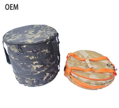 China Morden Outdoor Light Weight Folding Portable Insulated Nylon Waterproof Auto Cooler Kompression Kooler Bag for sale