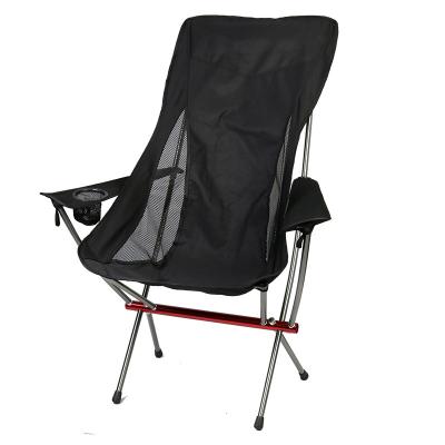 China Modern Kono 7075 Lightweight Aluminum Folding Ultralight Camping Beach Chair With Armrests for sale