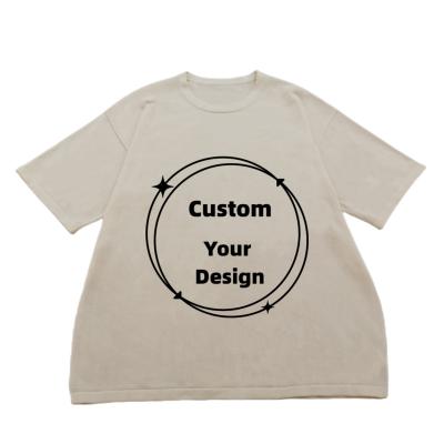 China Viable custom t-shirt printing heavy drop flat shoulder oversized t-shirt for oversized men for sale