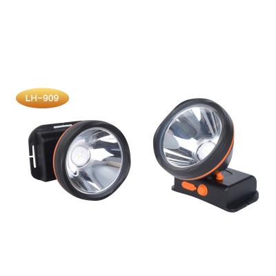 China Emergency Camping Plastic Outdoor Convenient Miner's Headlight LED ABS Lamp for sale