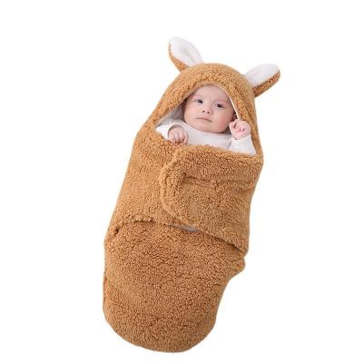 China Nondisposable Newborn Baby Blanket Super Warm Soft Designer Travel Pet Blanket for Boys Girls Shower Gifts for sale