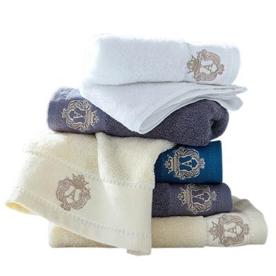 China Factory Price Super Soft Absorbent Durable Bathroom Hypoallergenic Bath Towel Best Quality Gift Set for sale