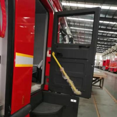 China Glass Fire Truck Door Red And Gray Color Oem Service Offered 1 Year Warranty for sale