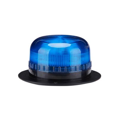 China Blue Roof mounted Flashing Strobe Mini LED Rotating Warning Beacon for sale