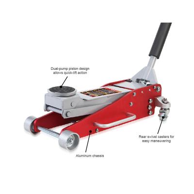 China T830011L Truck Garage Equipment 3 Ton Aluminum Jacks High Strength Aircraft Grade for sale