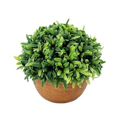 China High Simulation Leaves Plant Bonsai Simulation Vivid Artificial Flower Green Plant Landscaping Pond Potted Plant Pulp Succulent for sale