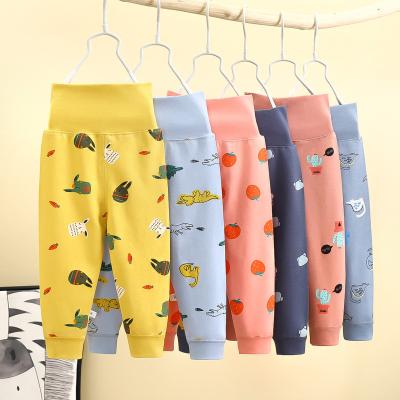 China Fade Proof Baby Boy's Wadding Long Pants Infants Color Fade Proof High-Waist Pants Spring And Autumn Sleepwear Pajamas for sale