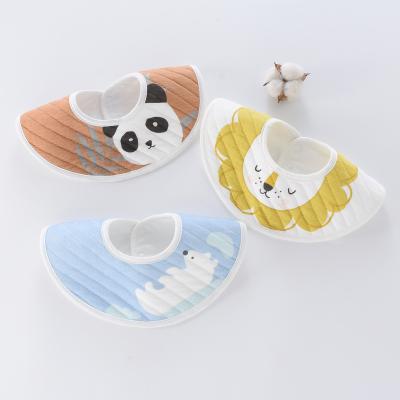 China Bibs Set (3 Pieces) Antibacterial Adjustable Soft Waterproof Baby Bibs Environmental Baby Bibs for sale