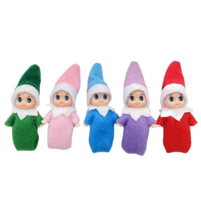 China Cartoon Toy Colorful Christmas Baby Elf Doll - Baby Boy and Girl Christmas Little Elf Dolls for sale