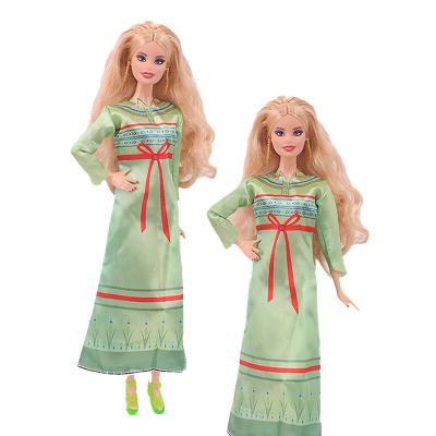 China Cartoon Toy Customize American Doll Dress up Princess Party Dress Wedding Dress Toy Clothes for 30cm Dolls for sale