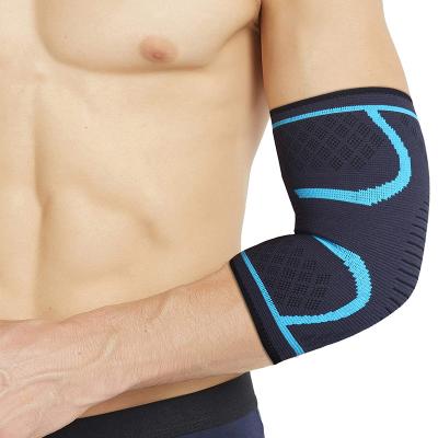 China KkaFFe 2022 hot sale adult tennis elbow brace colorful oval outdoor sports elbow protector and breathable sports tennis elbow bra for sale