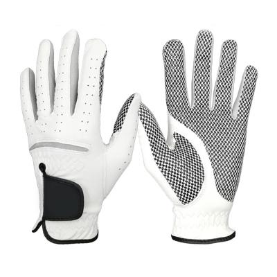 China 2022 KkaFFe OEM Hot Sale Mens White Microfiber Junior Golf Glove for sale