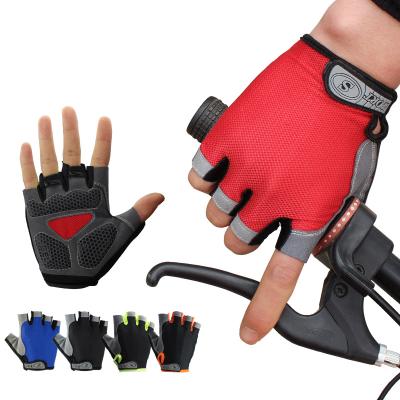 China Full finger bicycle riding half finger gloves mountain bike summer equipment men's and women's sports slim breathable non-slip shock for sale