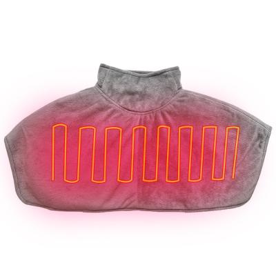 China Graphene sustainable electric heating shoulder pads to keep warm, intelligent three-gear temperature control moxibustion heating vest for sale