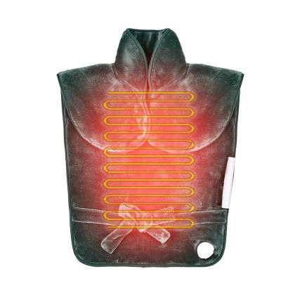 China KkaFFe Viable Electric Heating Pad Neck Shoulder and Heating Back Wrap Heater Back Pain Relief Electric Back Pain Relief for sale