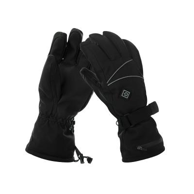 China Wholesale Custom Logo Sports Ski Winter Heateb Gloves Touch Screen Ski Mitt Climbing Work Skiing Enthusiast Gloves for sale