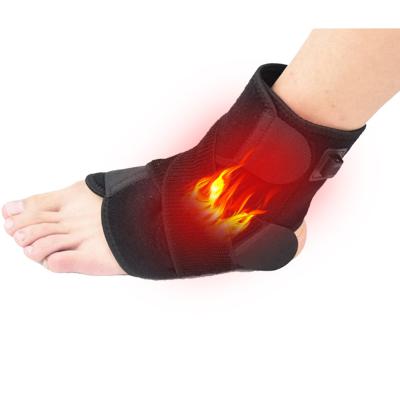 China Outdoor Sports KkaFFe Protection Heated Warm Ankle Brace Therapy Foot Wrap With Stabiling Ligaments Level 3 Regulator Heating Pad Heated Ankle Support for sale