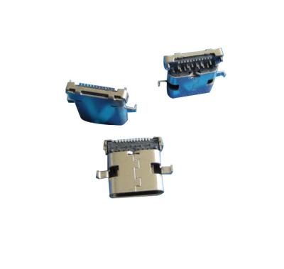 China Standard Universal Type Usb Type 3.1 Type c Usb Sinks 3.1 RoHS 24pin Female Connector for sale