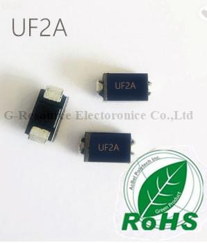 Chine Diode rapide à haute tension UF2A UF2B UF2D UF2G UF2J UF2K UF2M Smb 50A 50V de récupération à vendre